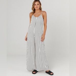 Legoe Heritage striped maternity jumpsuit/romper